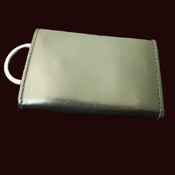 Vintage Salvatore' Ferragamo Black Leather Key and Card Holder - Picture 6 of 11
